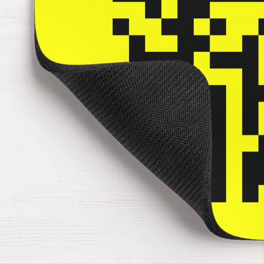 ☺ Happy Face glimlachend Emoji — QR-code Muismat (Hoek)