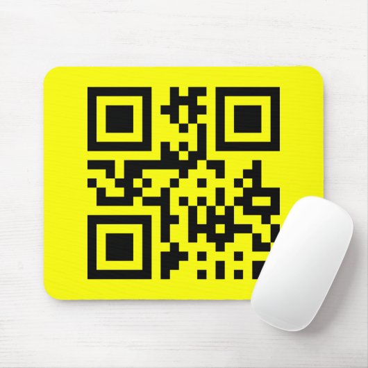 ☺ Happy Face glimlachend Emoji — QR-code Muismat (Met muis)