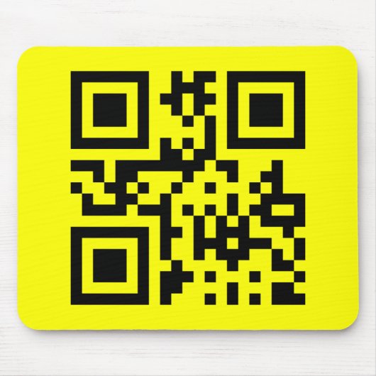 ☺ Happy Face glimlachend Emoji — QR-code Muismat (Voorkant)