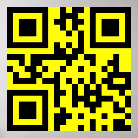 ☺ Happy Face glimlachend Emoji — QR-code Poster (Voorkant)