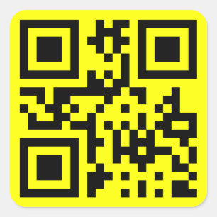 ☺ Happy Face glimlachend Emoji — QR-code Vierkante Sticker