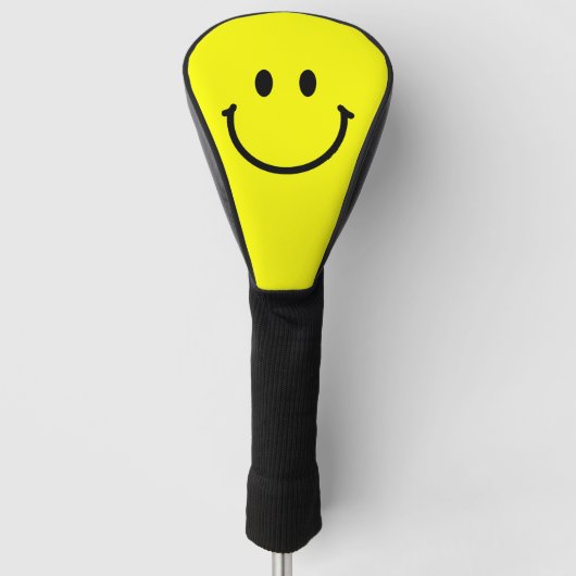Happy Face Golfheadcover (Voorkant)