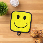 Happy Face Graphic | Geel Pannenlap (Top down)