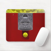 Happy Face Gumball Machine Mousepad Muismat (Met muis)