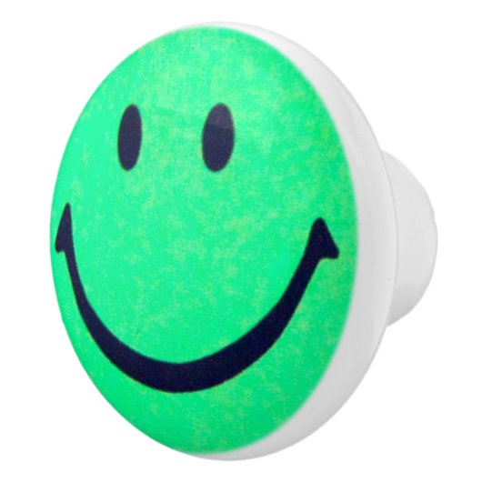 Happy face – Happiness – smiling face Keramische Knop (Rechts)