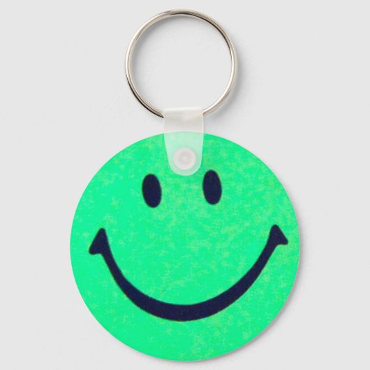 Happy face – Happiness – smiling face Sleutelhanger (Voorkant)