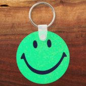 Happy face – Happiness – smiling face Sleutelhanger (Voorkant)