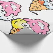 Happy Face Ice Cream Cadeaupapier