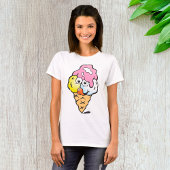 Happy Face Ice Cream T-shirt