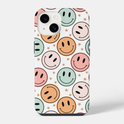 Happy Face iPhone Hoesje (Achterkant)