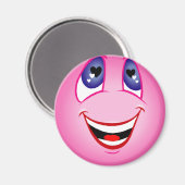 Happy Face Magneet (Voorkant / Achterkant)