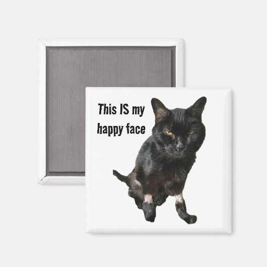 Happy Face Magneet (Voorkant / Achterkant)