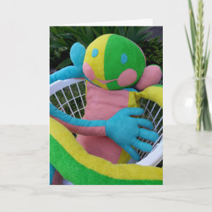 Happy Face Man verkookt gewoon Aangepaste Kaart