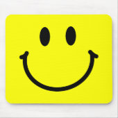 Happy Face Mousepad Muismat (Voorkant)