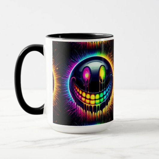 Happy Face mug Mok (Links)