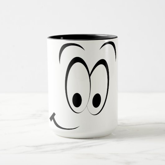 Happy Face Mug Mok (Midden)