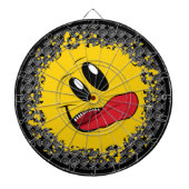Happy Face Music Dartboard Dartbord (Voorkant)