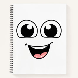 Happy face Notebook Notitieboek