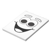 HAPPY FACE NOTITIEBLOK (Linkerzijde)