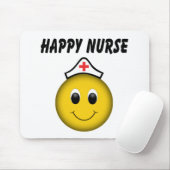 Happy Face Nurse Muismat (Met muis)
