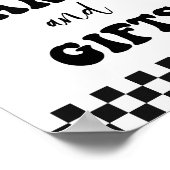 Happy Face One Happy Dude Kaarten en cadeaubordje Poster (Hoek)