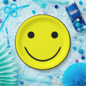 Happy Face Paper-Borden Papieren Bordje (Feest)
