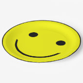 Happy Face Paper-Borden Papieren Bordje (Gekanteld)