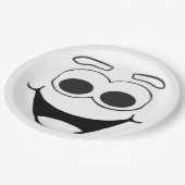 HAPPY FACE PAPIEREN BORDJE (Gekanteld)