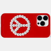 Happy Face Peace Case-Mate iPhone Case (Achterkant (horizontaal))