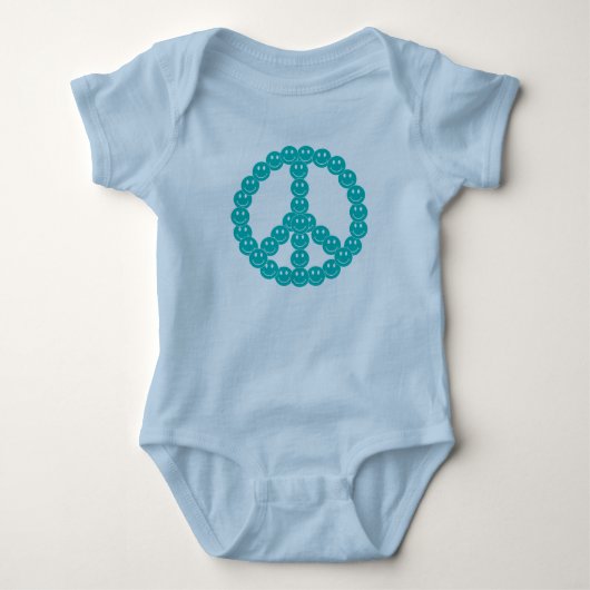 Happy Face Peace Romper (Voorkant)