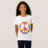 Happy Face Peace T-shirt (Voorkant volledig)