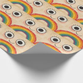 HAPPY FACE RAINBOW CADEAUPAPIER (Hoek)