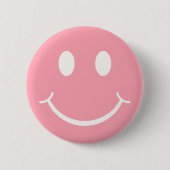 Happy Face Ronde Button 5,7 Cm (Voorkant)