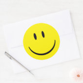 Happy Face Ronde Sticker (Envelop)