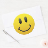 Happy Face Ronde Sticker (Envelop)
