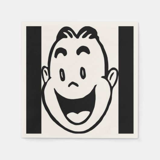 HAPPY FACE SERVET (Voorkant)