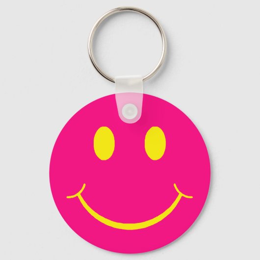 Happy Face Sleutelhanger (Voorkant)