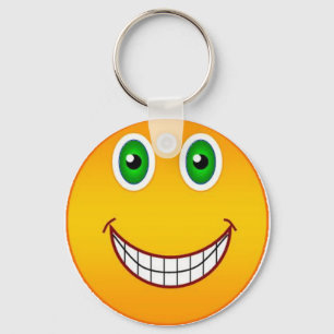 Happy face sleutelhanger