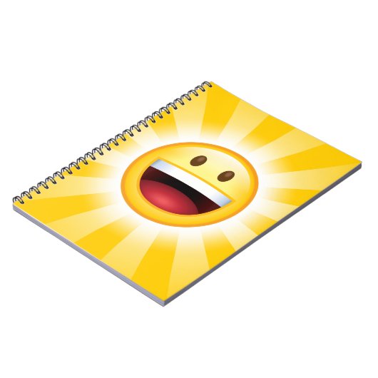 Happy Face Smiley Emoji Notitieboek (Linkerzijde)