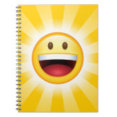 Happy Face Smiley Emoji Notitieboek (Voorkant)