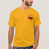 Happy Face Smiley Emoji T-shirt (Voorkant)
