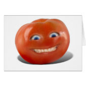 Happy Face Smiling Tomato (Voorkant Horizontaal)