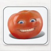 Happy Face Smiling Tomato Muismat (Voorkant)