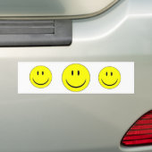 Happy Face Sticker Label (Op auto)