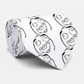 Happy Face Stropdas (Opgerold)