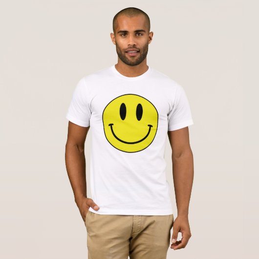 HAPPY FACE T-SHIRT (Voorkant volledig)
