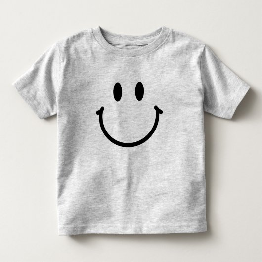 Happy Face Toddler T-Shirt (Voorkant)