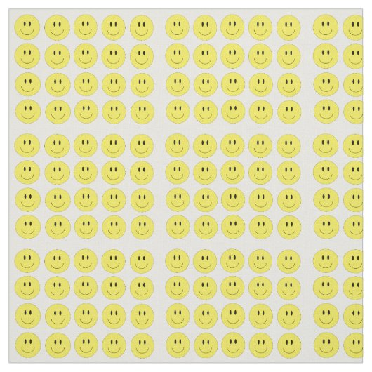 "Happy Face"-verbinding Stof (Swatch)
