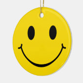 Happy Face-versiering Keramisch Ornament (Links)