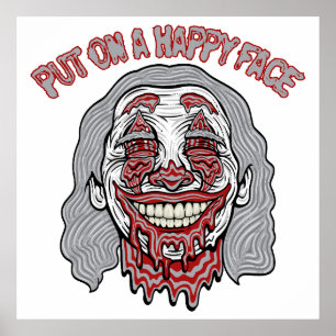Happy Face Villain Poster